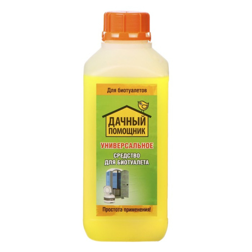 Жидкость для биотуалета универсальная Дачный помощник, 1 л