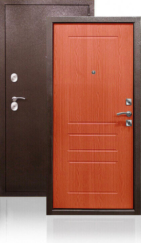 Дверь металлическая Старк 2050*860мм Итальянский орех,правая