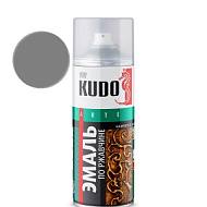 Грунт-эмаль 3 в 1 по ржавчине KUDO  0,52л , серая