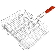 Решетка гриль Lux для мяса 25 х 35 х 56см глубокая