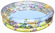 Бассейн надувной 102х25см 'Океан' 101 л, от 2 лет 51008 Bestway