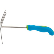 Мотыжка комбинированная, 70х290 мм, нерж. сталь, двухкомпонентная рукоятка, PREMIUM PLUS// Palisad