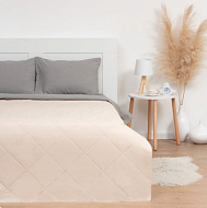 Покрывало LoveLife Евро Макси 240х210±5 см, цвет бежевый, микрофайбер, 100% п/э