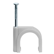 Скоба креп. круглая d4 с гвозд. NCR-04-50 (уп.50шт) Navigator 17259, 155793