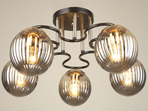 Люстра МелодияСвета 5*40W*E27 10кв.м