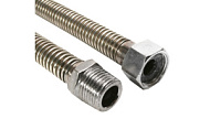 Подводка сильфонная для газа гайка/шайба  3/4" 1,5м  ELKA
