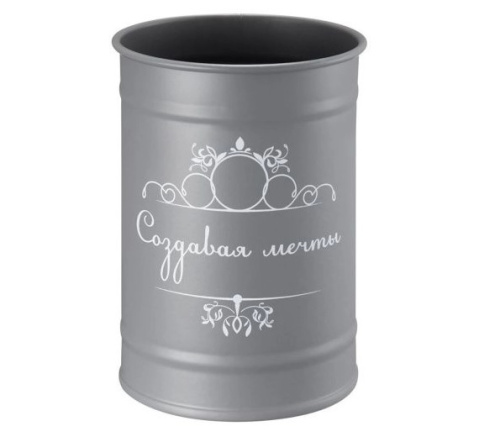 FOR-DA044GR Стакан для ванной FORA Создавая мечты, серый, настольный