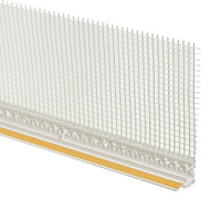 Профиль оконный  примыкающий с армирующей сеткой 2,4 м, 6мм, ТП