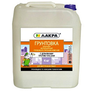 Грунтовка интерьерная Лакра, 4кг, глубокого проникновения
