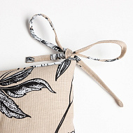 7533951 Сидушка на стул "Доляна" Blooming garden 42х42х7см, 100% хлопок, 164 г/м2