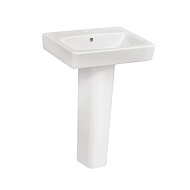 Раковина Santek Нео 60, белая, с пьедесталом Нео, 1 отверстие