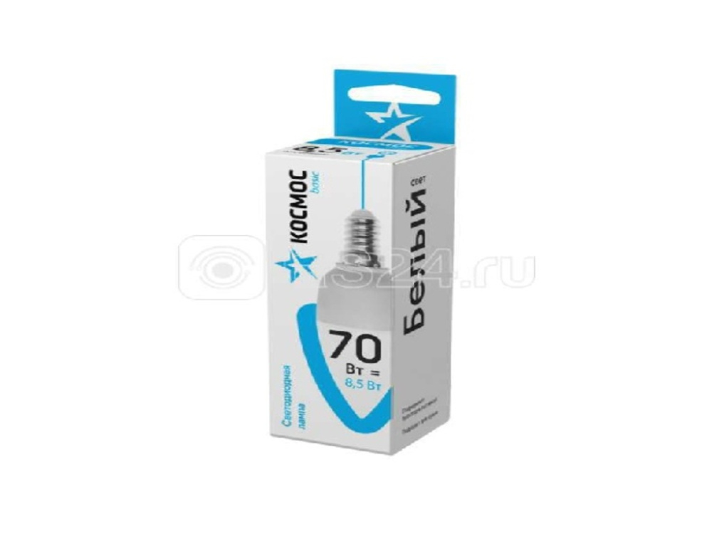Лампа светодиодная Космос LED BASIC CN 8.5Вт 220В E14 4500К