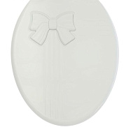 Сиденье для унитаза Комфорт Люкс, пластиковое, микс БАНТИК