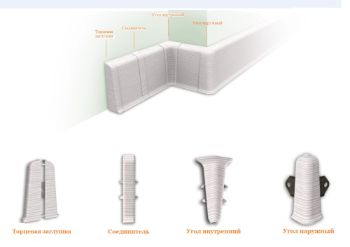 271 Соединитель Лексида 55мм Сосна (2шт/блистер)