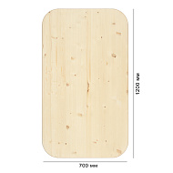 Столешница АВ овальная 700*1200мм