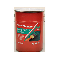 Эмаль ПФ-115 Первая линия 5,0кг красная глянцевая ГОСТ