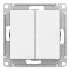 Механизм выключателя 2-кл. ATLAS DESIGN (сх.5) 10АХ бел. SchE ATN000151, 1240152