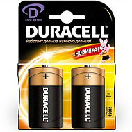 Элемент питания Duracell MN1300/LR20 Basic ВР-2 /уп. 2шт/
