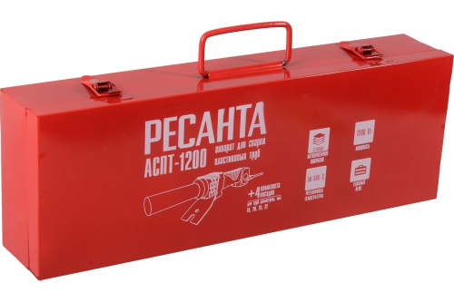 Аппарат для сварки ПВХ труб Ресанта АСПТ-1200