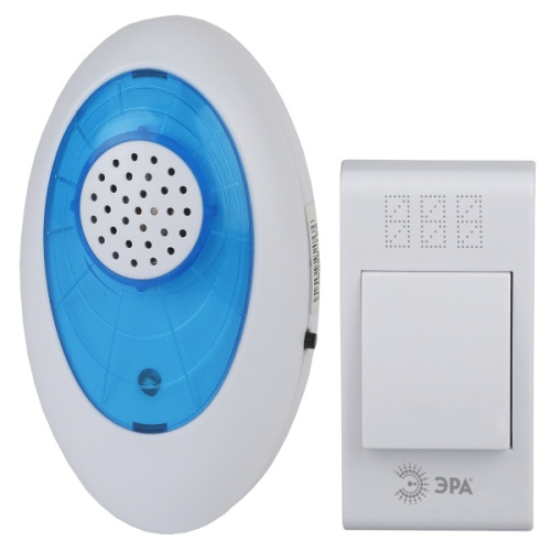 Звонок беспроводной аналоговый A01 ЭРА Б0019873 , 481492