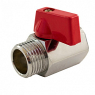 Кран шаровый "MINI" Вн-Нр 1/2" флажок