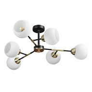 Люстра потолочная Lumion Comfi Rowan 6*40W*E27 12кв.м
