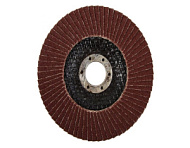 Круг лепестковый торцевой абразивный "Луга" для шлифования, 180 х 22,23 мм, зерно Р40