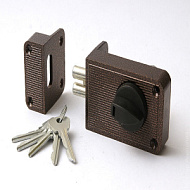 Замок накладной Зенит ЗН2-3 медь