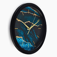 9506208 Часы настенные, d-28 см, интерьерные "Мрамор", бесшумные