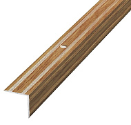 Профиль угловой ПУ 05.900.084 Дуб универсальный, ширина 20мм, высота 20мм, длина 0,9м