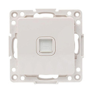1396238 Механизм розетки RJ-45 1-м Стокгольм бел. PROxima EKF