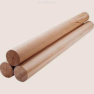 Шканты строительные диам.20-22 х 300мм берёза (упак. 50 шт)