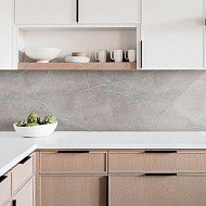 Панель АБС Каспий Голубой 600*3000*1,5\0,75мм