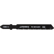 15993-1.1_z02 Полотна STAYER T118G, для эл/лобзика, HSS, по металлу (0,5-1,5мм), T-хвост., 50мм, 2шт
