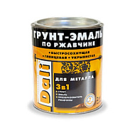 Грунт-эмаль по ржавчине DALI 0.75л, черный