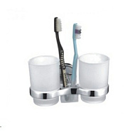 Стакан для щеток Frap, двойной F1908