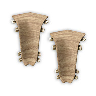 212 Угол внутренний Лексида 55мм Дуб светлый (2шт/блистер)