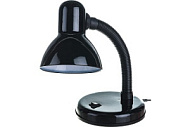 575476 Светильник настольный Ultraflash UF-301P C01/C02 E27 60W металл/пластик черный/белый