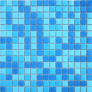 Мозаика Elada Mosaic голубая 327*327 мм
