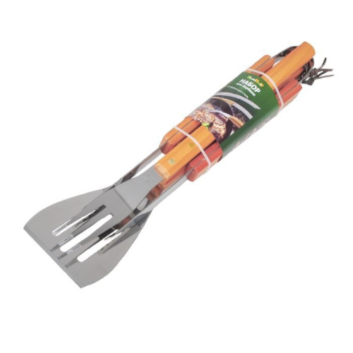 Набор для барбекю (щипцы, лопатка, вилка)