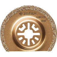 15563-65 Насадка ЗУБР шлифовальная, сегментная, d 65 мм