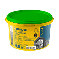 Антисептик кроющий ZERWOOD скандинавский белый 2,5кг