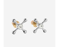 5149015 Ручка для смесителя ZEIN Z001K, с кран-буксой 1/2", цинк, цвет хром