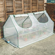 Парник разборный (мет труба в пвх d=16 мм + чехол: армир пленк) 181,5*92*93 см