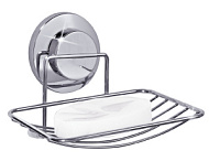 Мыльница Accoona, хром, на присосках А11402-1