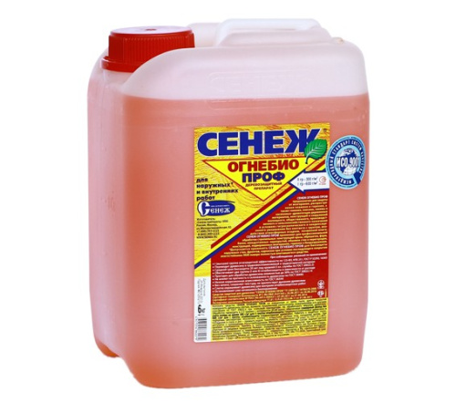Пропитка СЕНЕЖ Огнебио Проф, 12кг