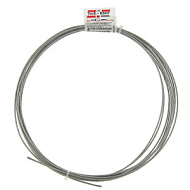 Трос стальной DIN3055 М3 оцинкованный  упак.30м