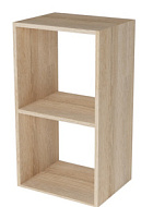 Стеллаж 2 секции 712*356*294мм Дуб сонома