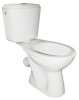 Унитаз компакт "Камелия", белый, стандарт, 1-реж. арматура, с сиденьем
