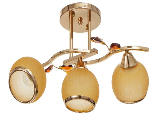 Люстра 63733/3 3х40Вт Е27 золото 50х50х26 см МОДЕЛЬ:GMN-0087